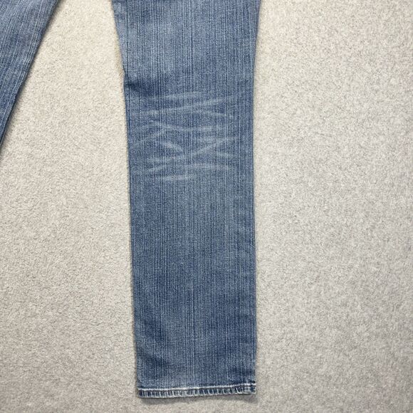 Lucky Brand Lola Straight Jeans Women’s 12/31 Medium Wash Denim Gene Montesano - Picture 13 of 16